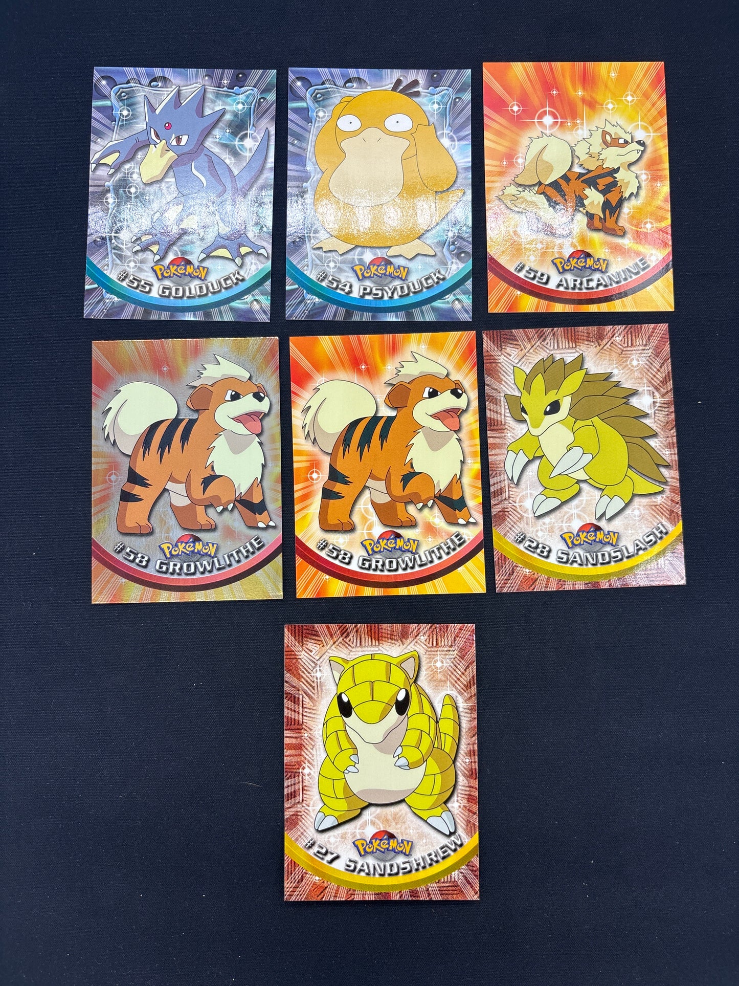Auction Lot 91: Pokemon Topps Chrome Card Lot 6 Conditions Vary
