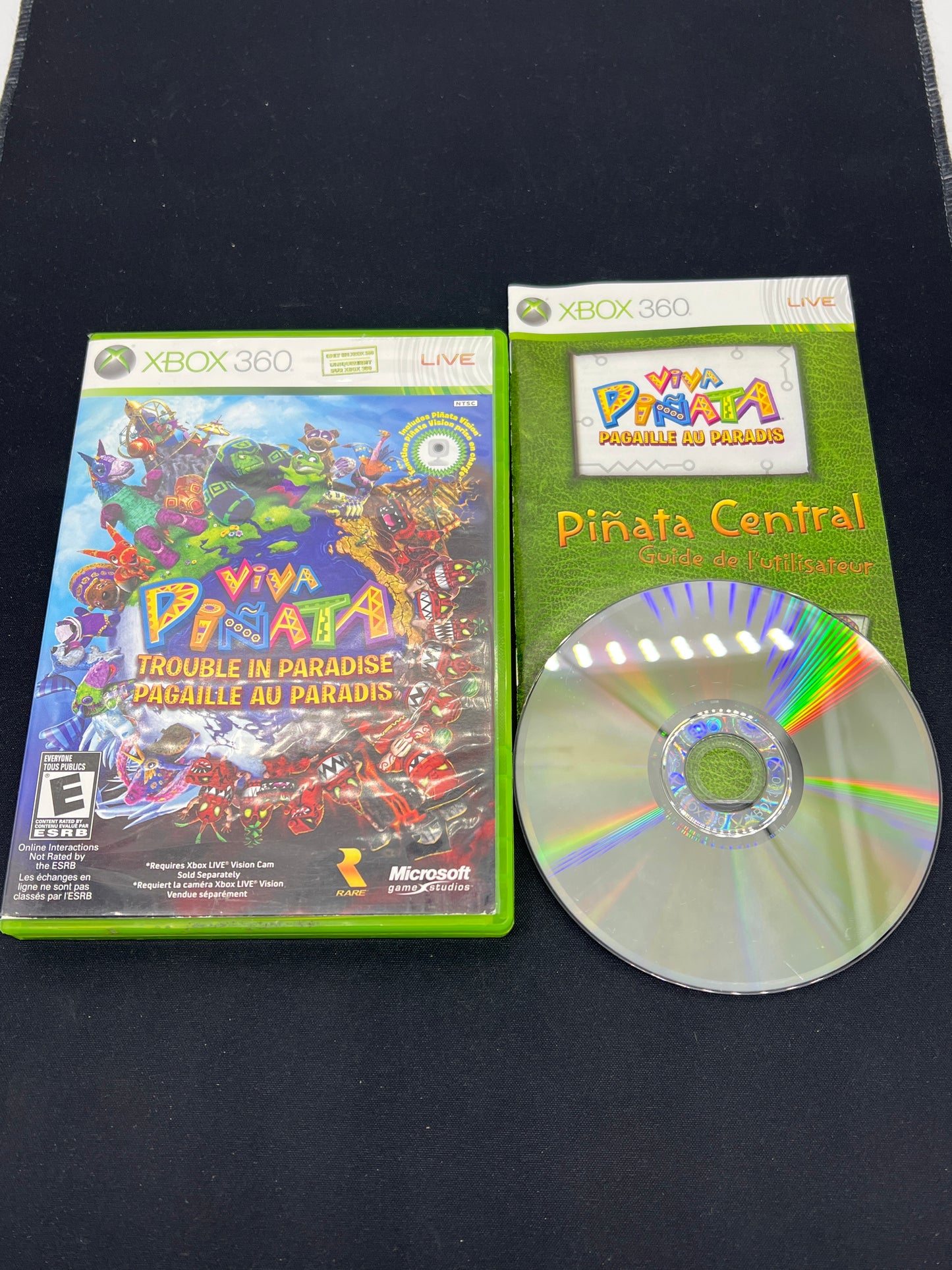 Auction Lot 280: XBOX 360 Video Game Lot of 2 Viva Pinata Trouble in Paradise Viva Pinata Party Animals