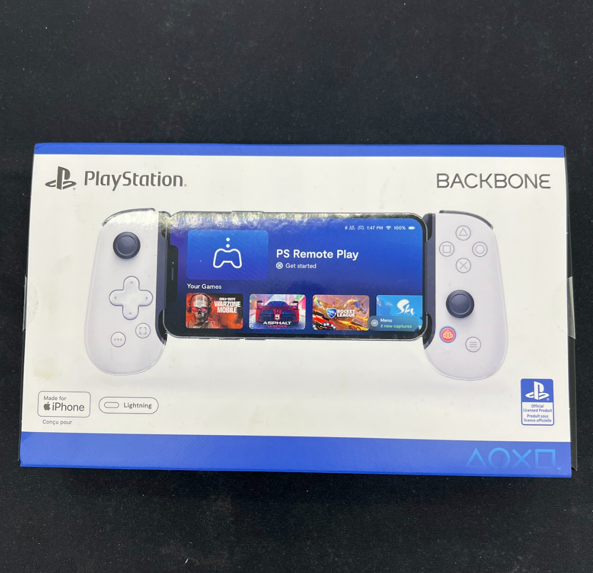 Auction Lot 32: PlayStation Backbone Controller Brand New Sealed