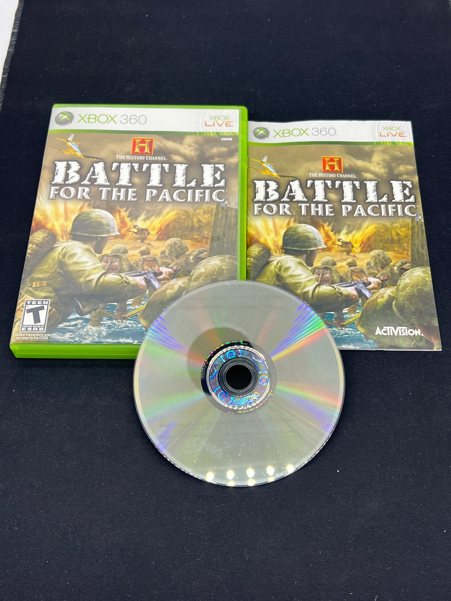 Auction Lot 33: XBox360 Video Game Battle for the Pacific CIB