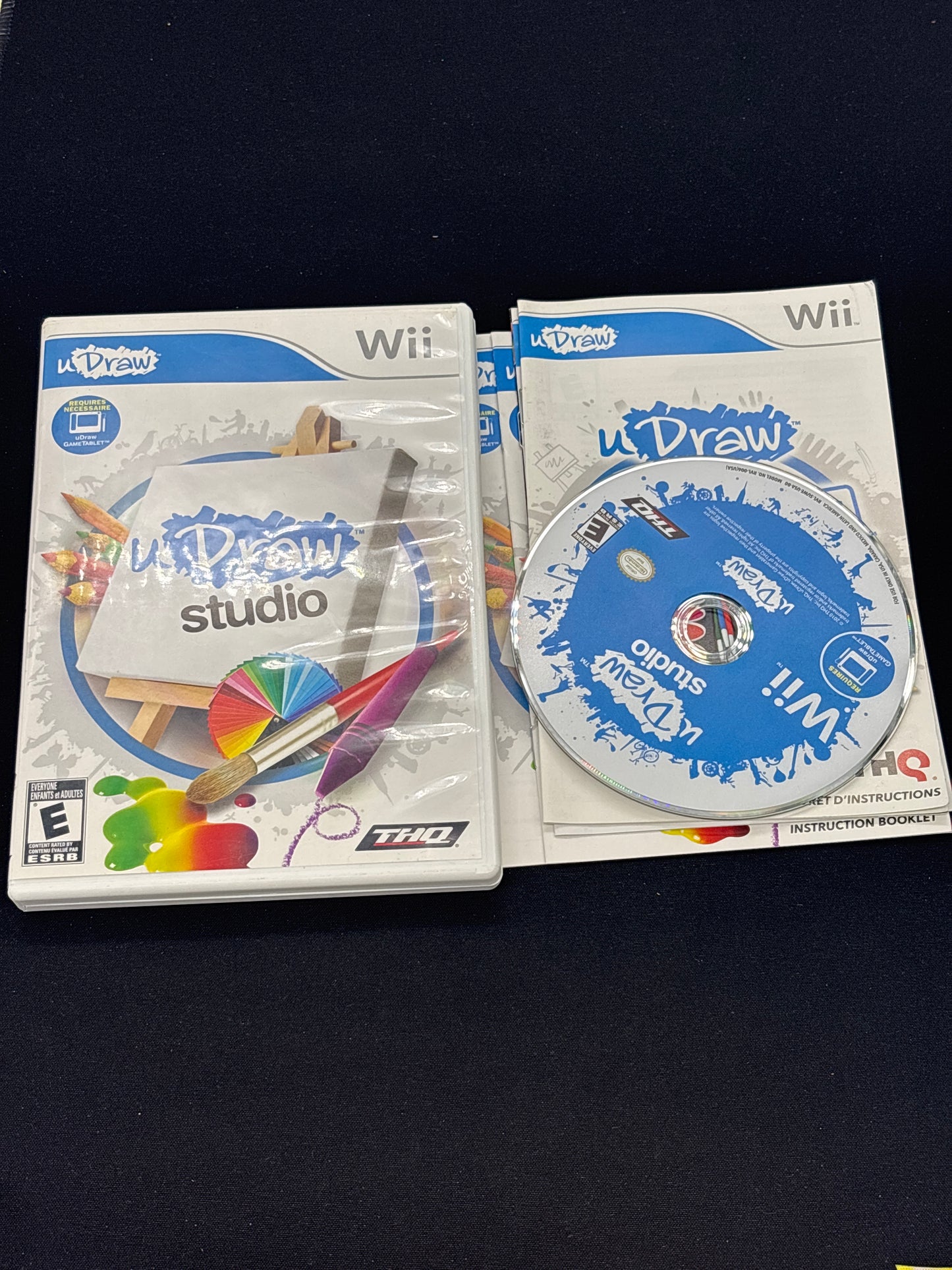 Auction Lot 145: Nintendo WII U Draw Studio Video Game CIB