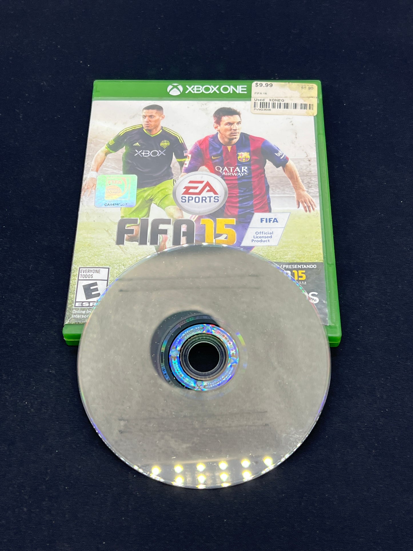 Auction Lot 202: XBOX ONE Video Game Lot of 3 FIFA 15 NBA2K15 MADDEN 15