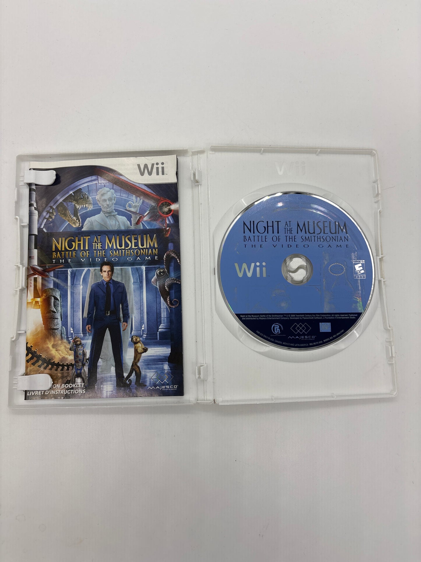 Auction Lot 81: Nintendo WII Night Of the Museum CIB