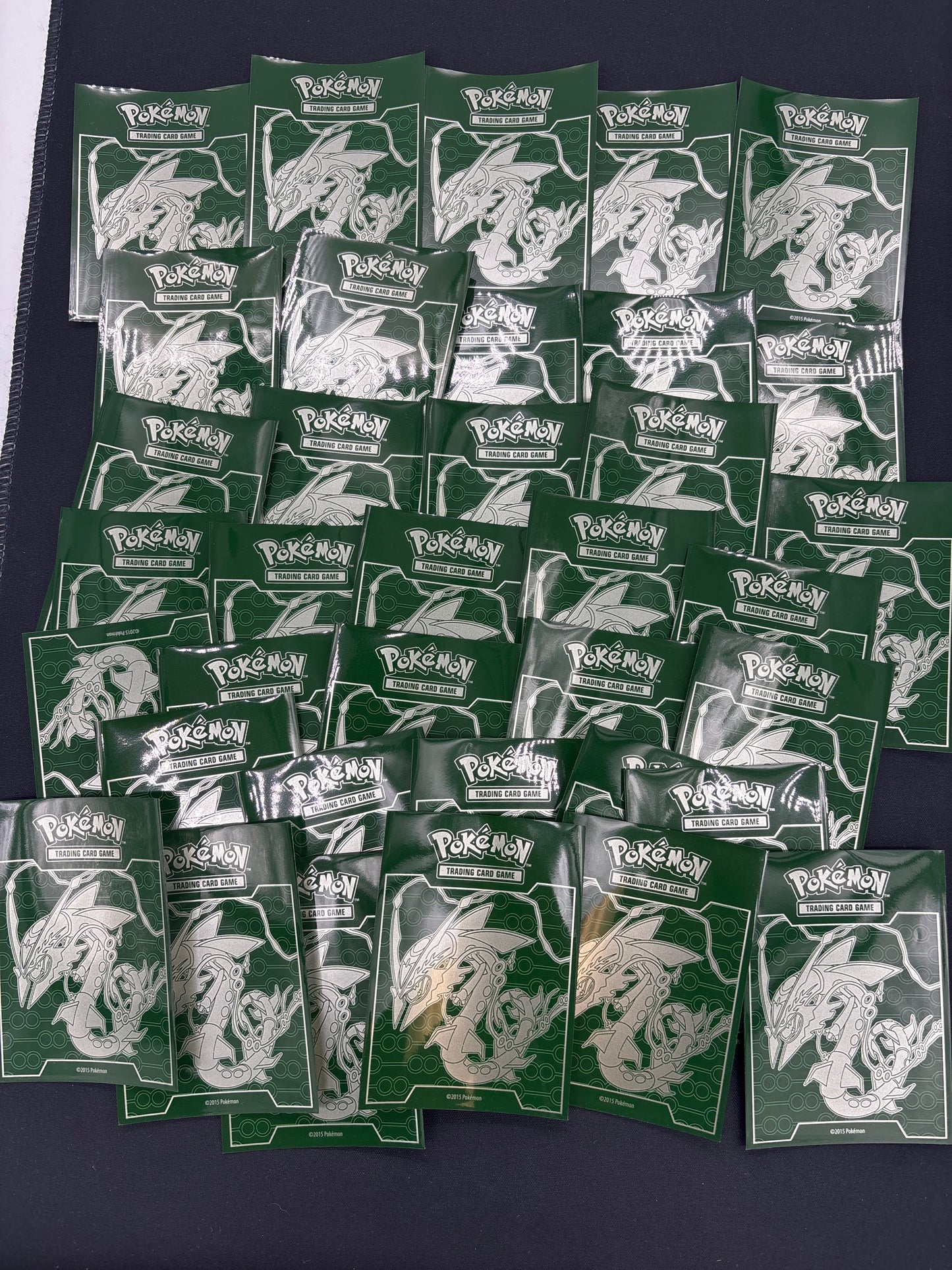 Auction Lot 14: Pokemon Roaring Skies ETB Card Sleeves 36 Loose