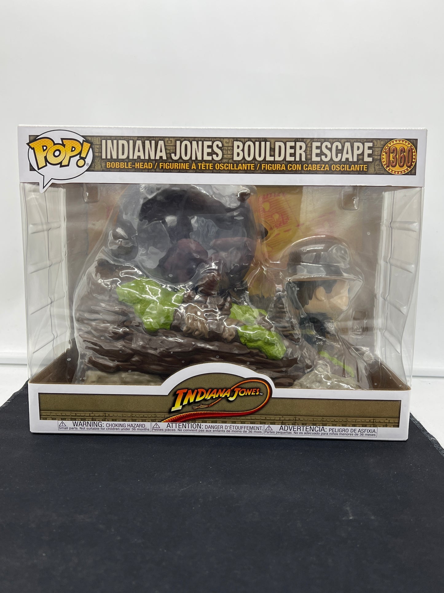 Auction Lot 216: POP Funko Jumbo Indiana Jones Boulder Escape 1360 Figure