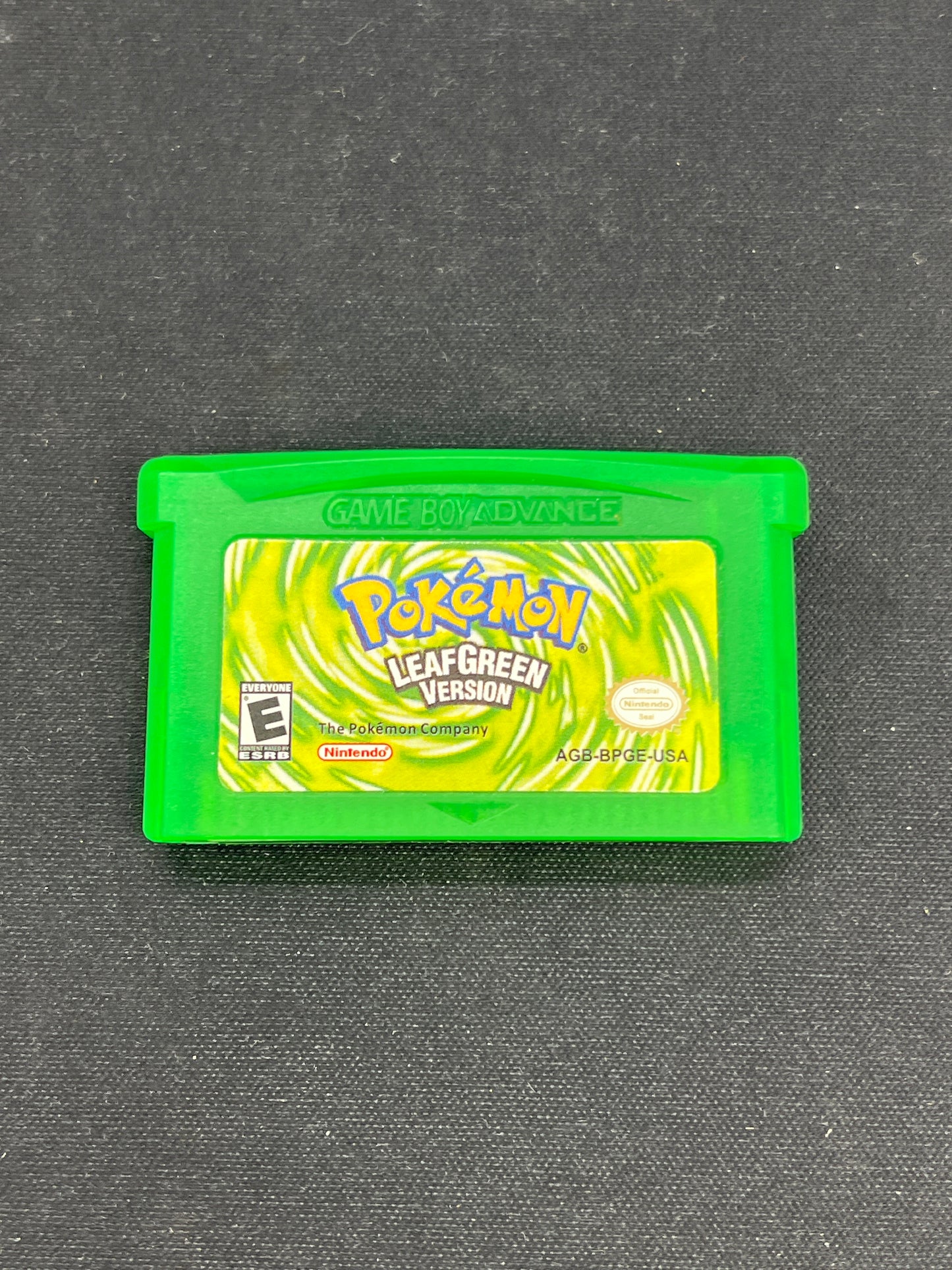 Auction Lot 1: Nintendo Gameboy Advance Pokemon LeafGreen Reproduction Cartridge Loose