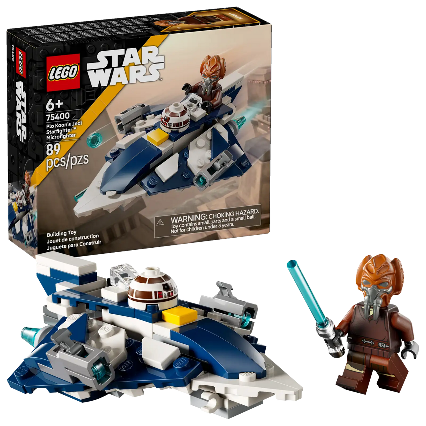 75400 Plo Koons Jedi Starfighter Mircofighter