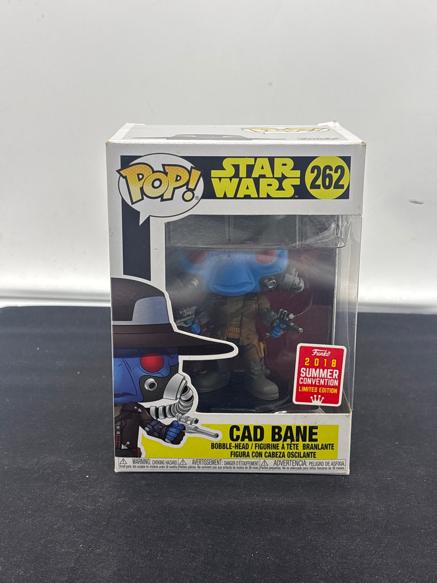 Auction Lot 49: POP Funko Star Wars Limited Edition Cad Bane 262