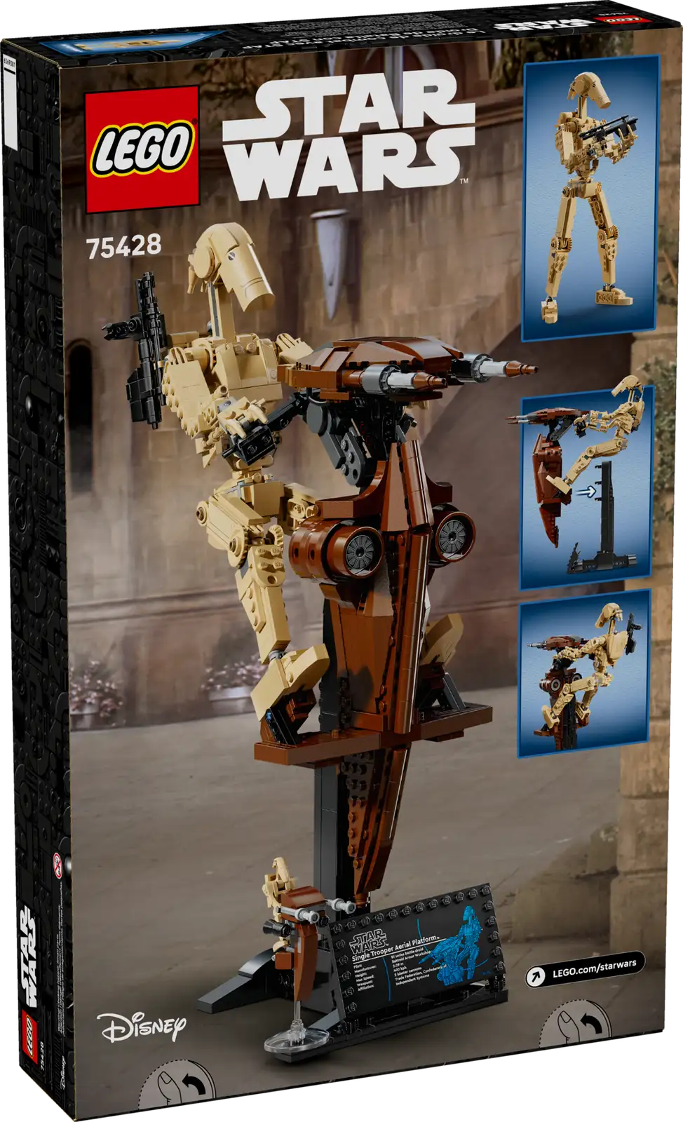 75428 Battle Droid With STAP