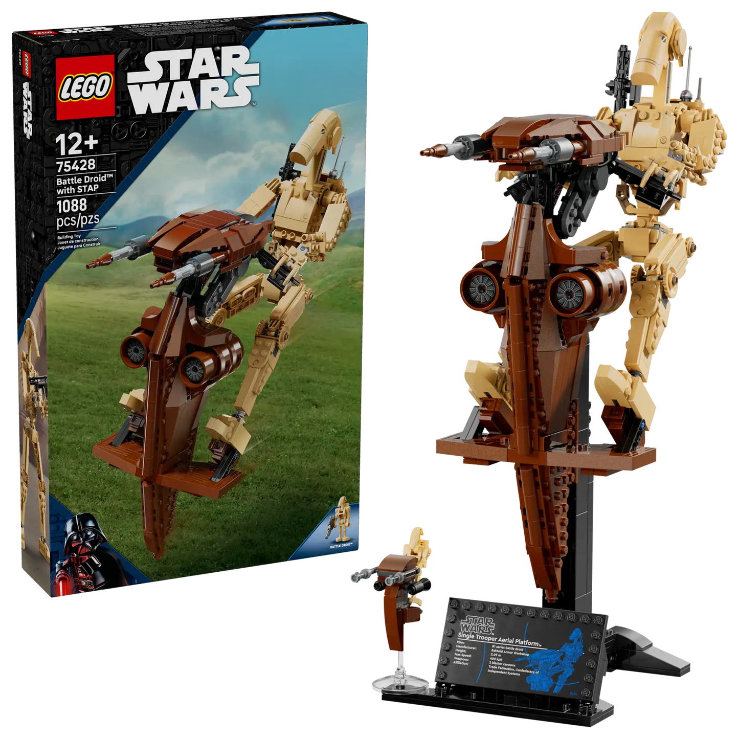 75428 Battle Droid With STAP