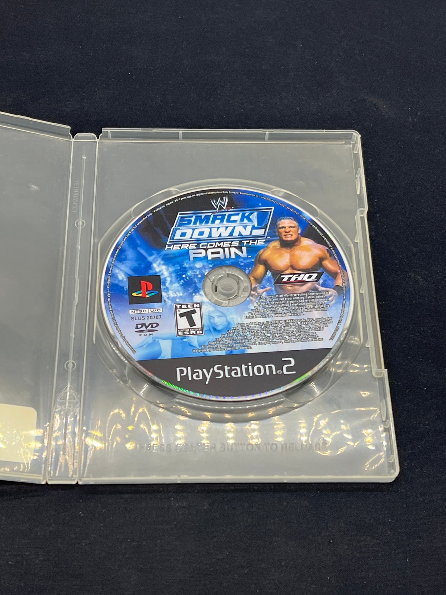 Auction Lot 107: PlayStation 2 Video Game Smackdown Here Comes the Pain Loose