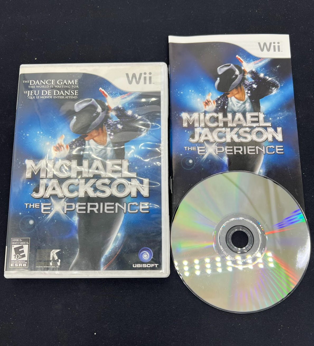 Auction Lot 133: Nintendo Wii Video Game Michael Jackson the Experience CIB