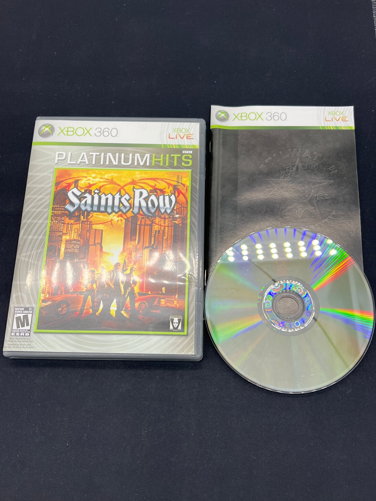 Auction Lot 206: XBOX 360 Game Video Lot of 3 Saints Row The Third Saints Row IV