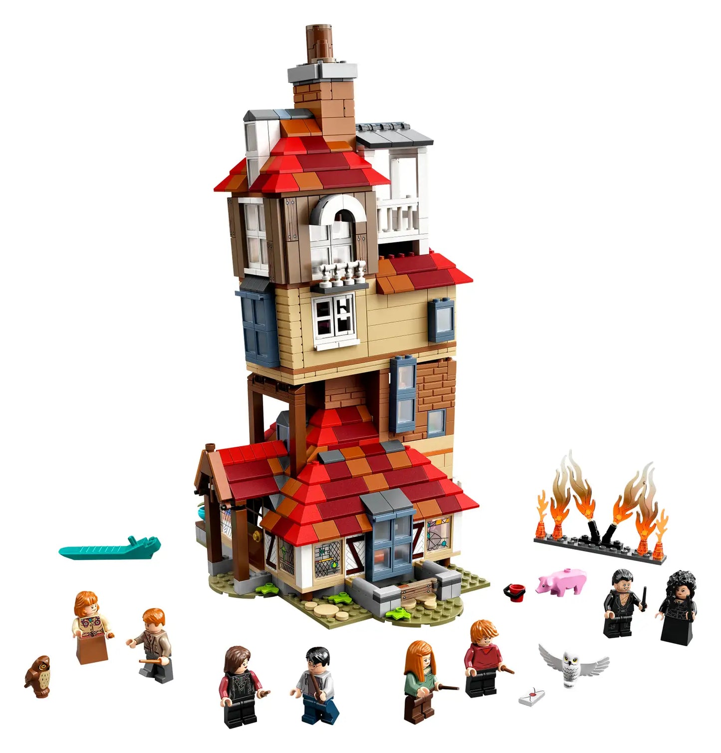 Lego Harry Potter Attack On Burrow 75980