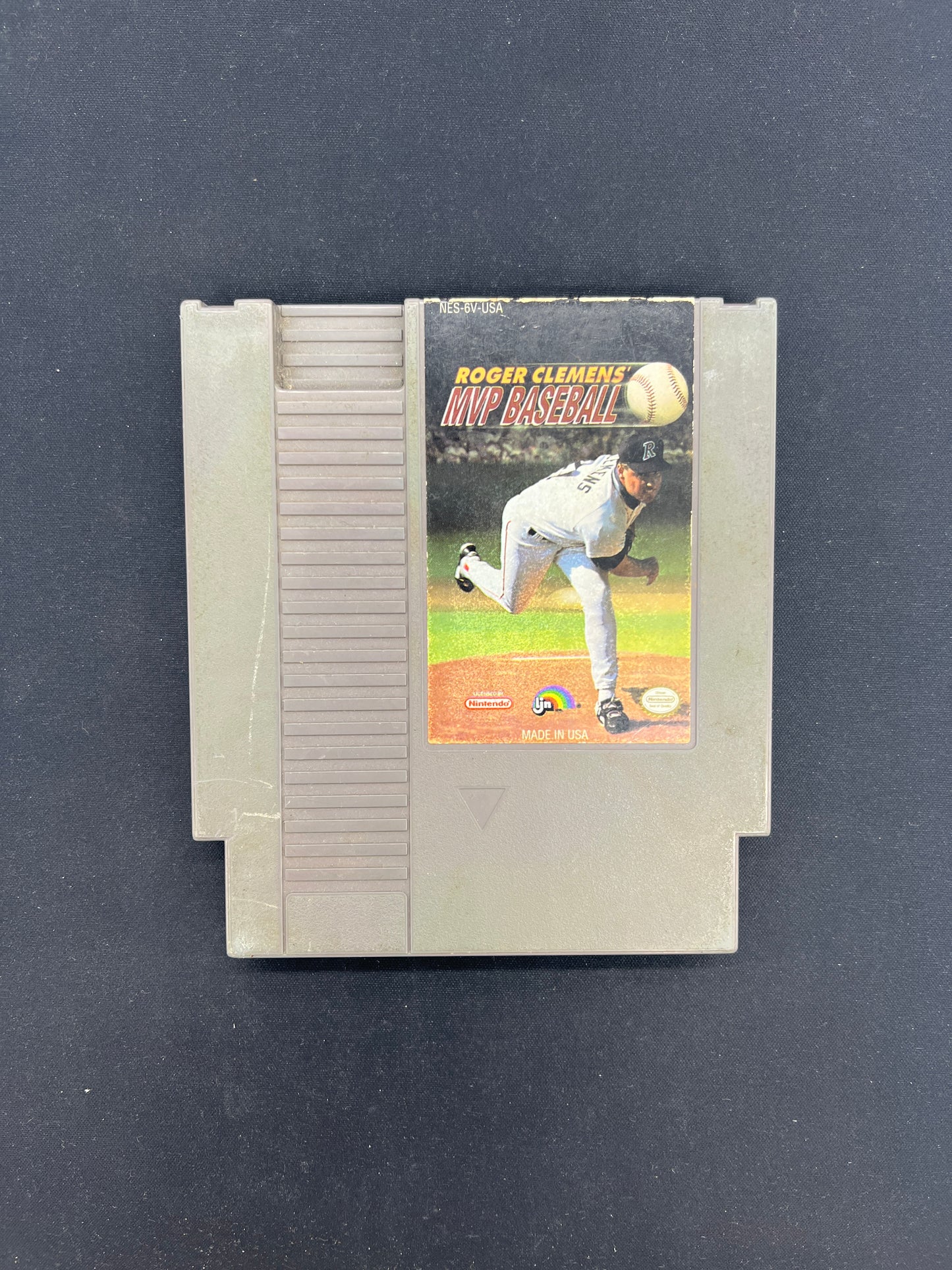 Auction Lot 112: Nintendo NES Video Game MVP Baseball Loose