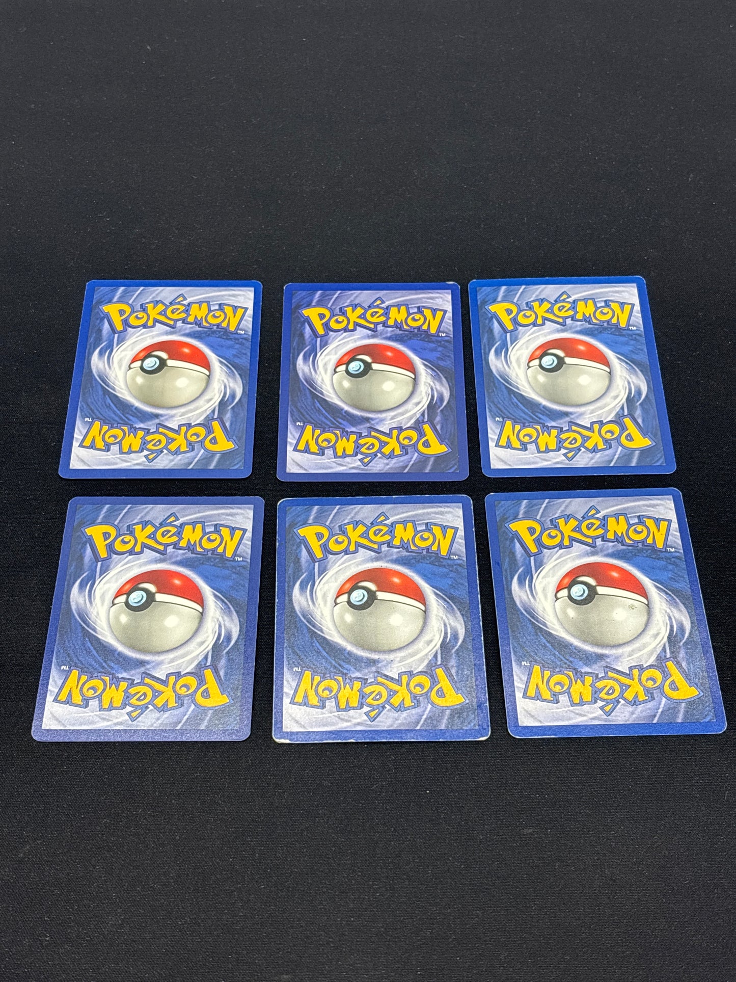 Auction Lot 109: Pokemon Cards Lot of 6 Assorted WOTC Fossil Commons Uncommons Conditions Vary