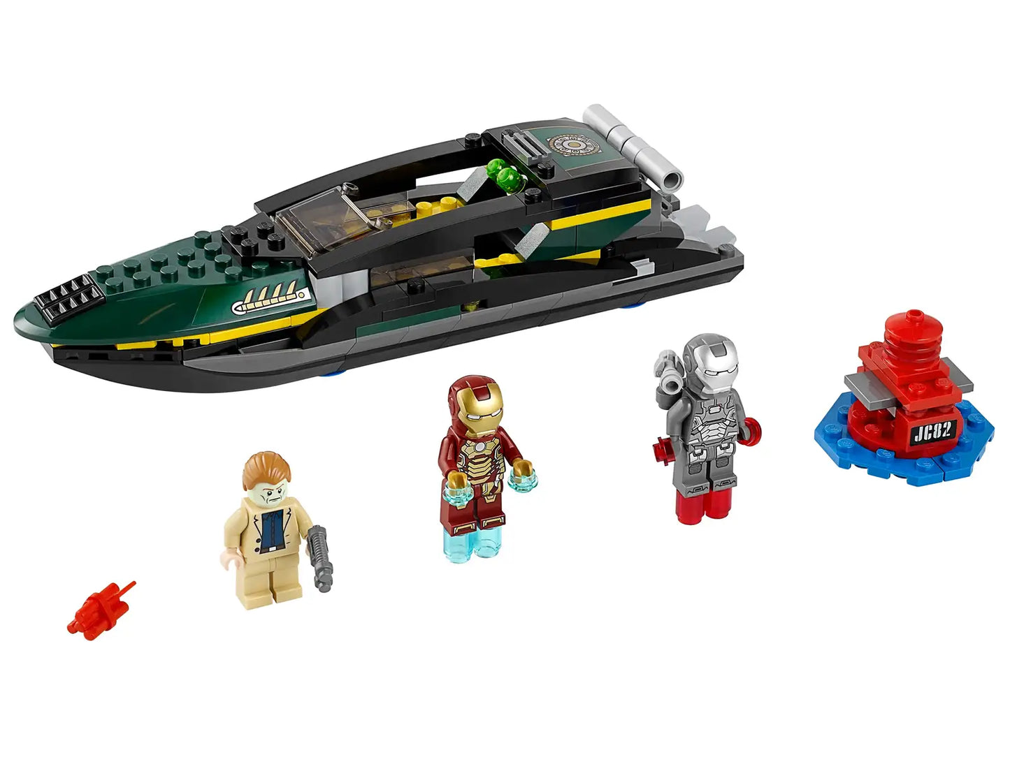 76006 Iron Man Extremis Sea Port Battle