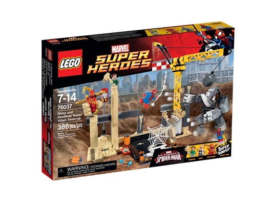 76037 Rhino And Sandman Super Villian Team Up
