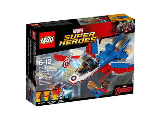 76076 Captain America Jet Pursuit