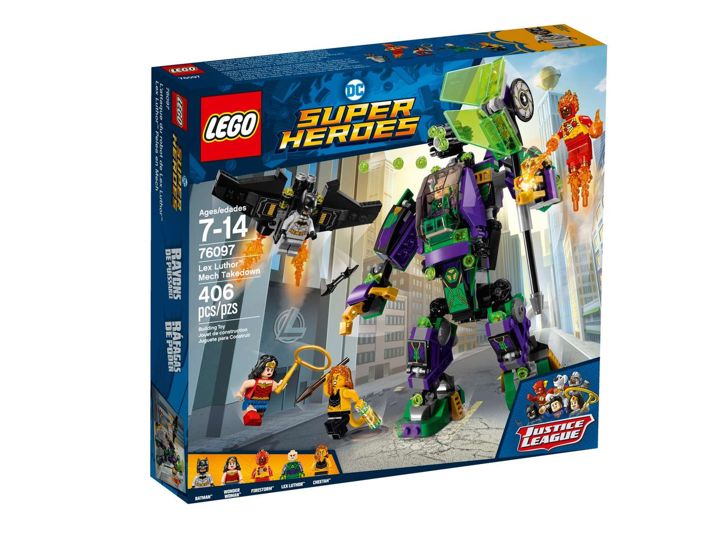 76097 Lex Luther Mech Takedown