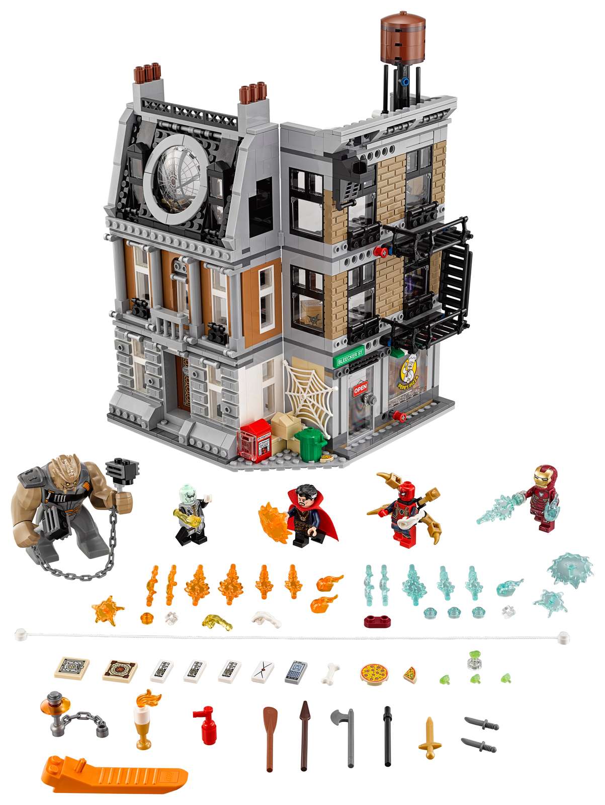 Lego Marvel Sanctum 76108