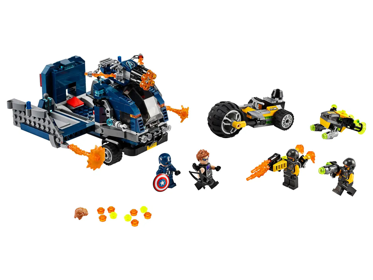 76143 Avengers Truck Take Down