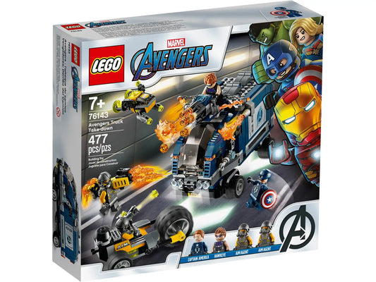 76143 Avengers Truck Take Down