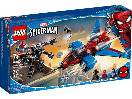 76150 Spiderjet vs Venom Mech