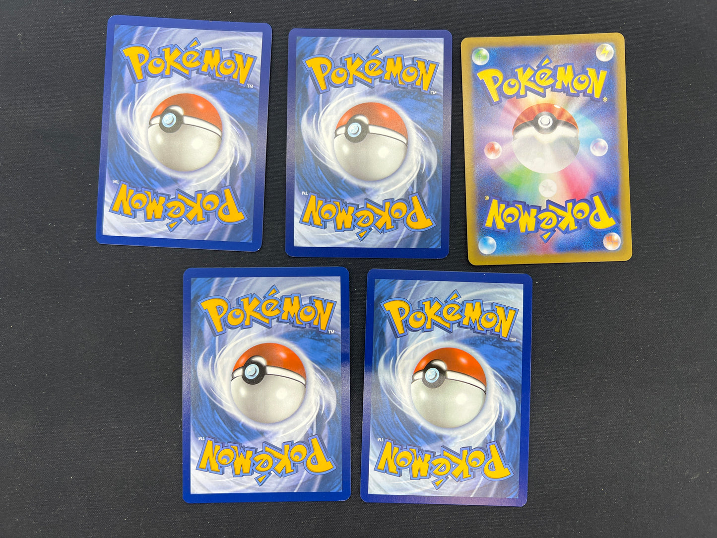 Auction Lot 363: Pokemon Cards Assorted Lot of 5 Pokeball Holos Conditions Vary