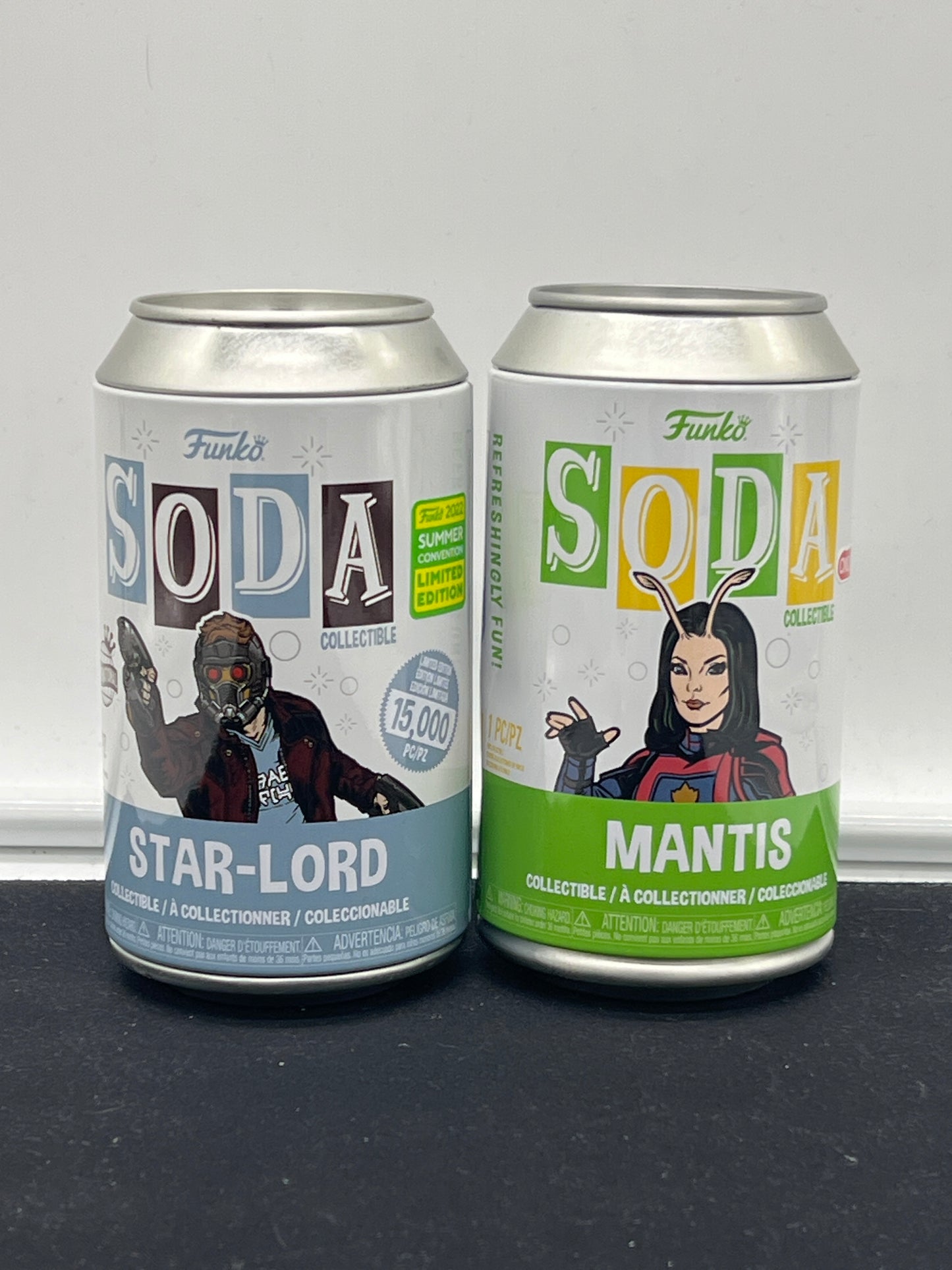 Auction Lot 63: Funko Soda Figures Mantis Star-Lord Lot of 2