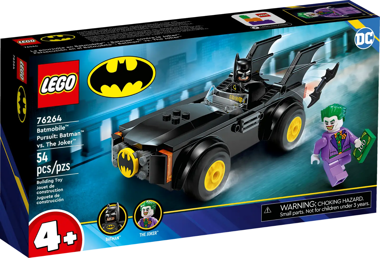 76264 Batmobile Pursuit Batman Vs Joker