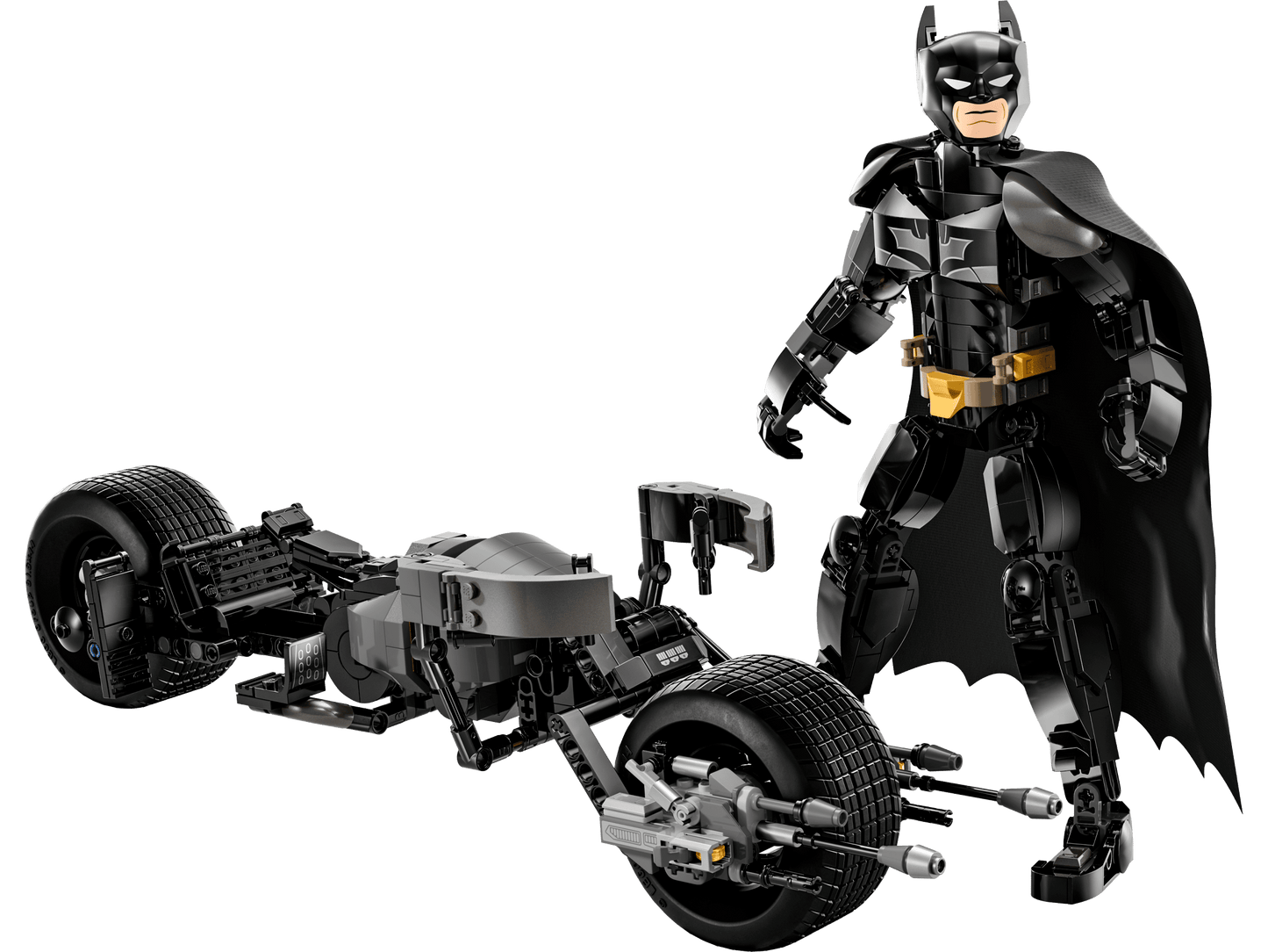 76273 Batman™ Construction Figure and the Bat-Pod Bike