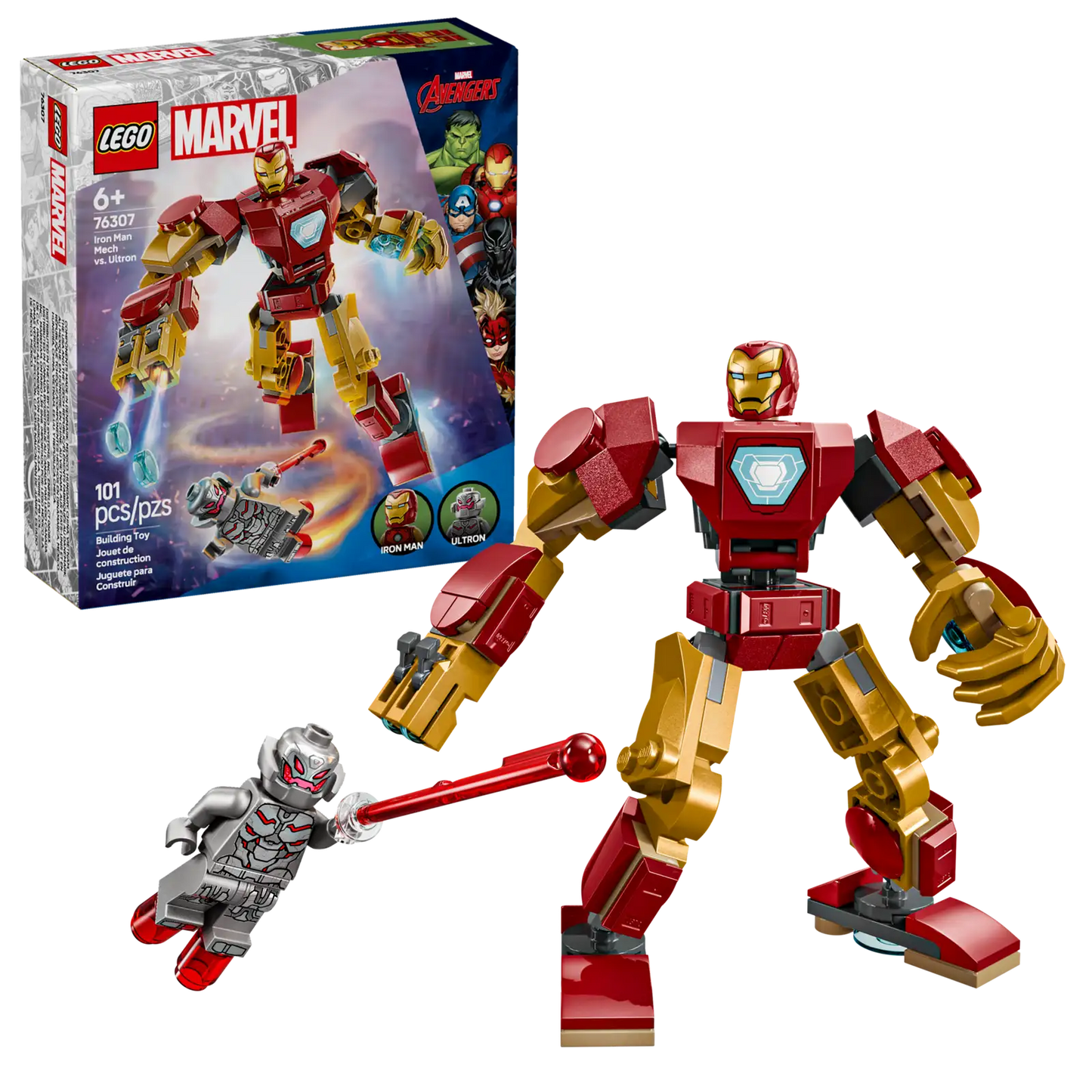 76307 Iron Man Mech vs Ultron