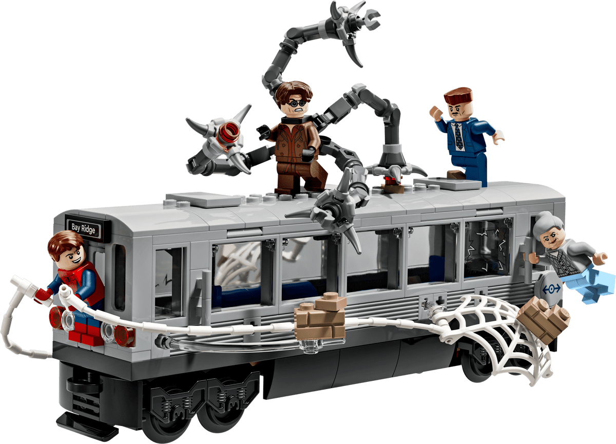 76321 Spider-Man vs Doc Ock Subway Train Scene