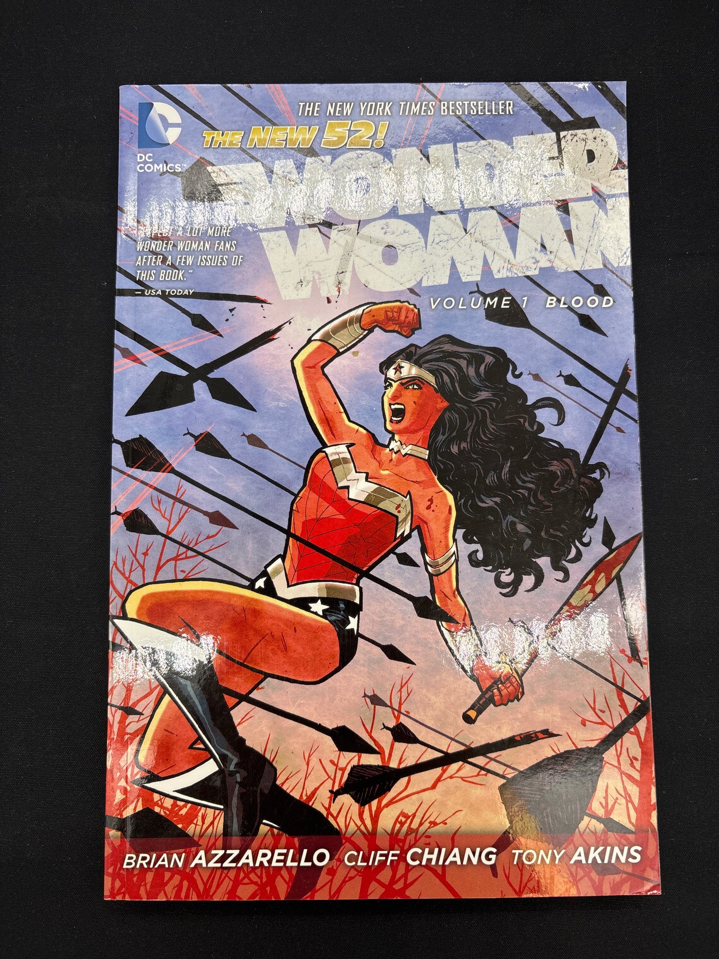 Auction Lot 193: DC Comics Wonder Women Volume 1 Blood Graphic Novel