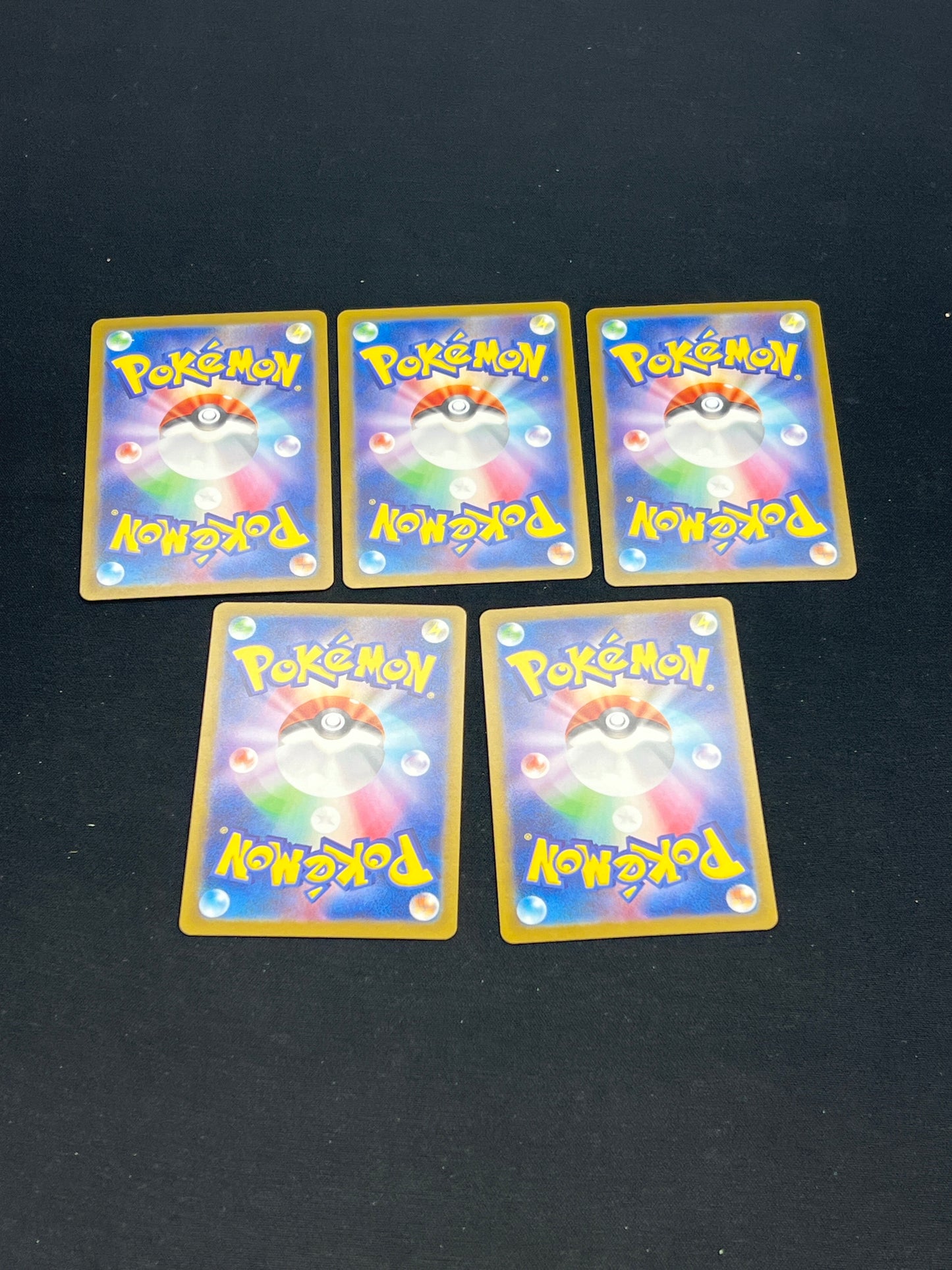 Auction Lot 261: Pokemon Cards Lot of 5 Assorted Japanese EX Terastal Festival Conditions Vary