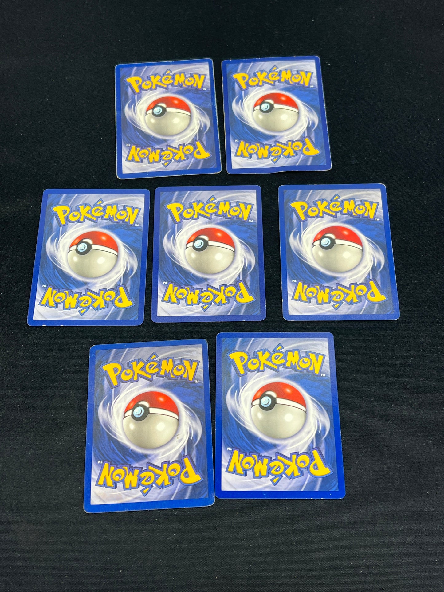 Auction Lot 88: Pokemon Cards Lot of 7 Base Set Shadowless Common Uncommon Conditions Vary
