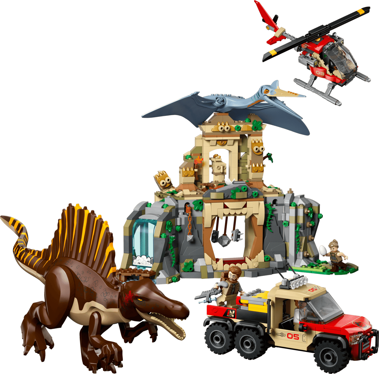 76976 Spinosaurus & Quetzalcoatlus Air Mission