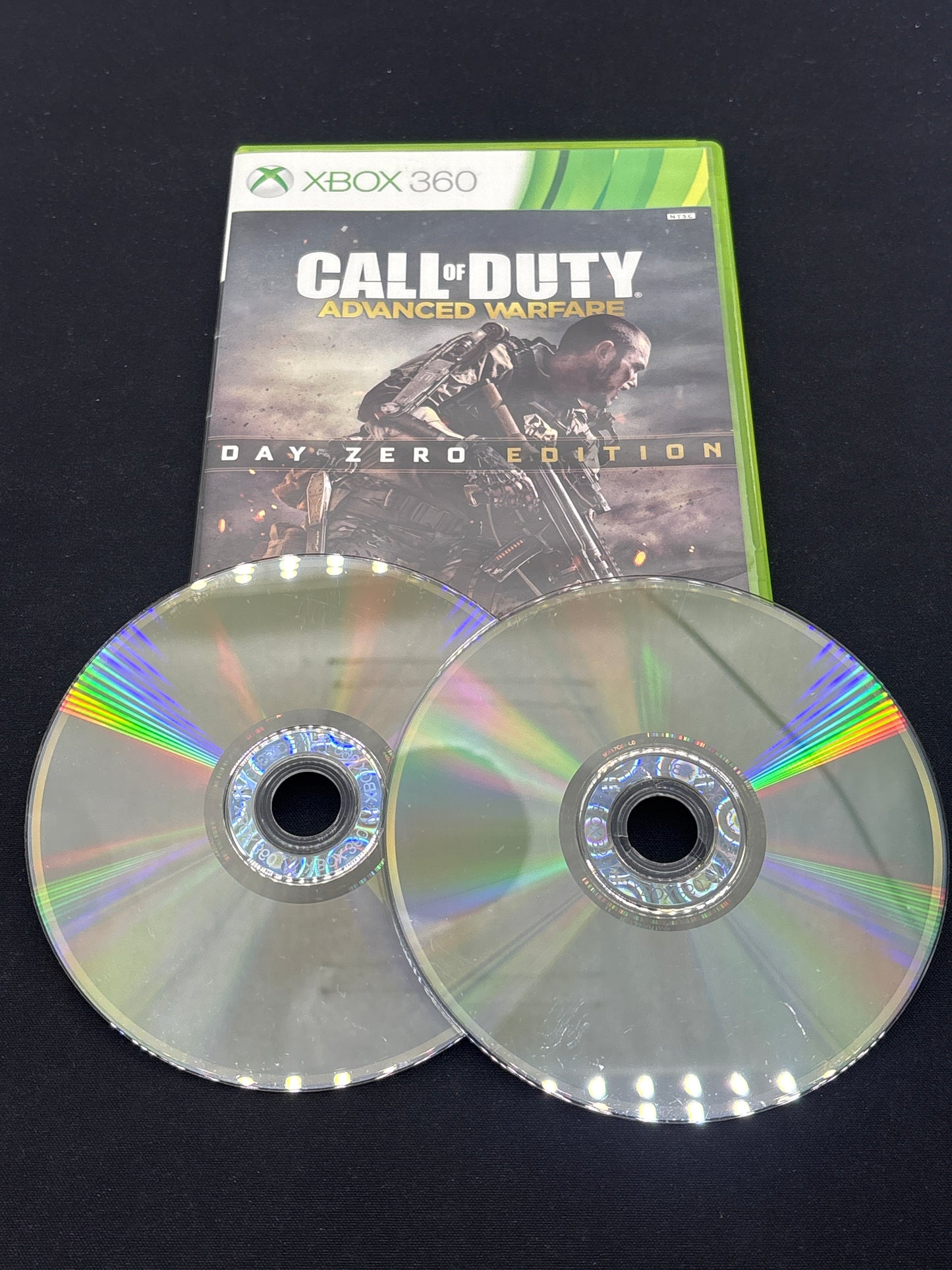 Auction Lot 209: XBOX 360 Video Game Lot of 2 Call of Duty Advance Warfare Ghost