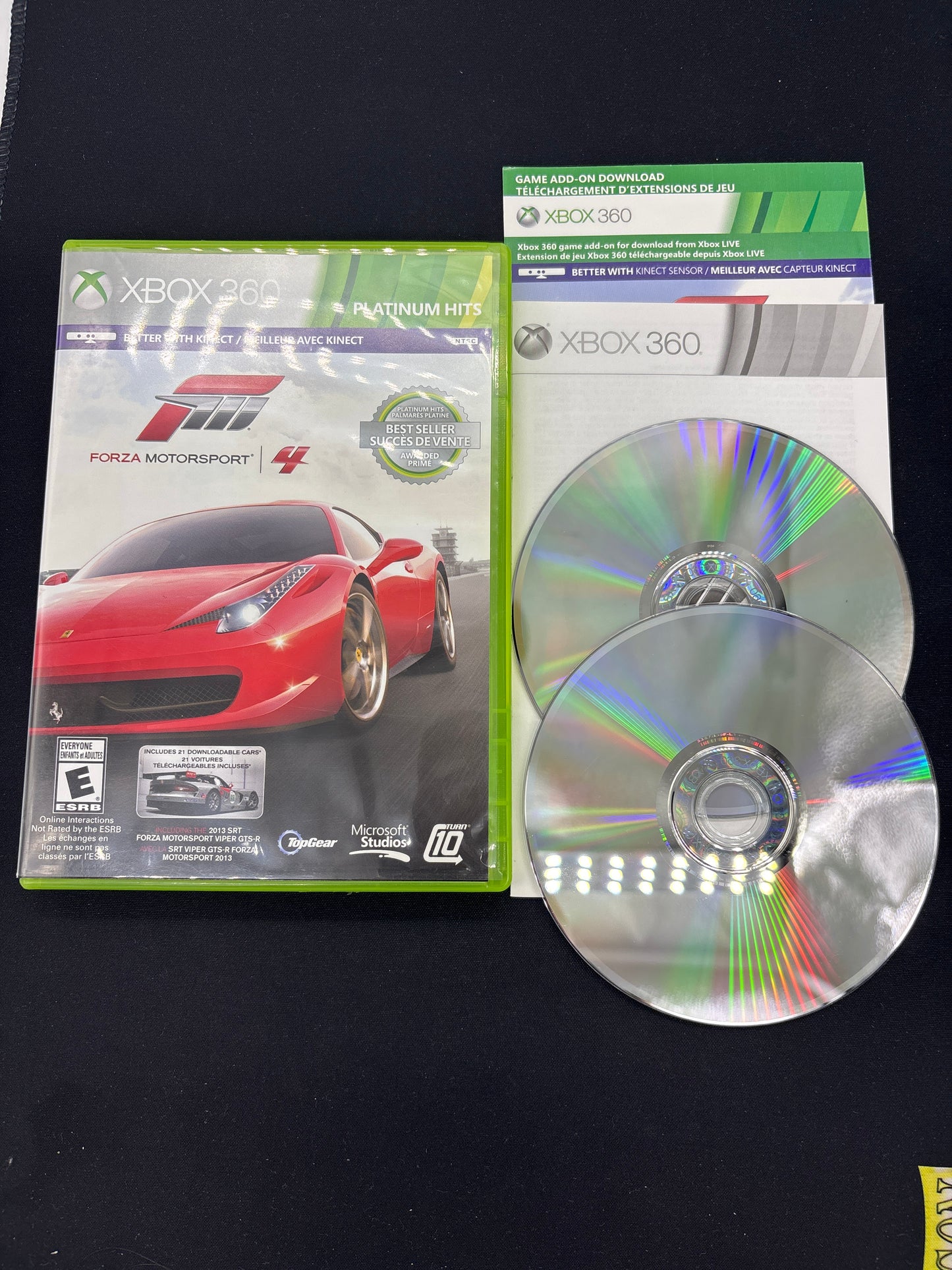 Auction Lot 132: XBOX 360 Forza 4 With Case & Disc