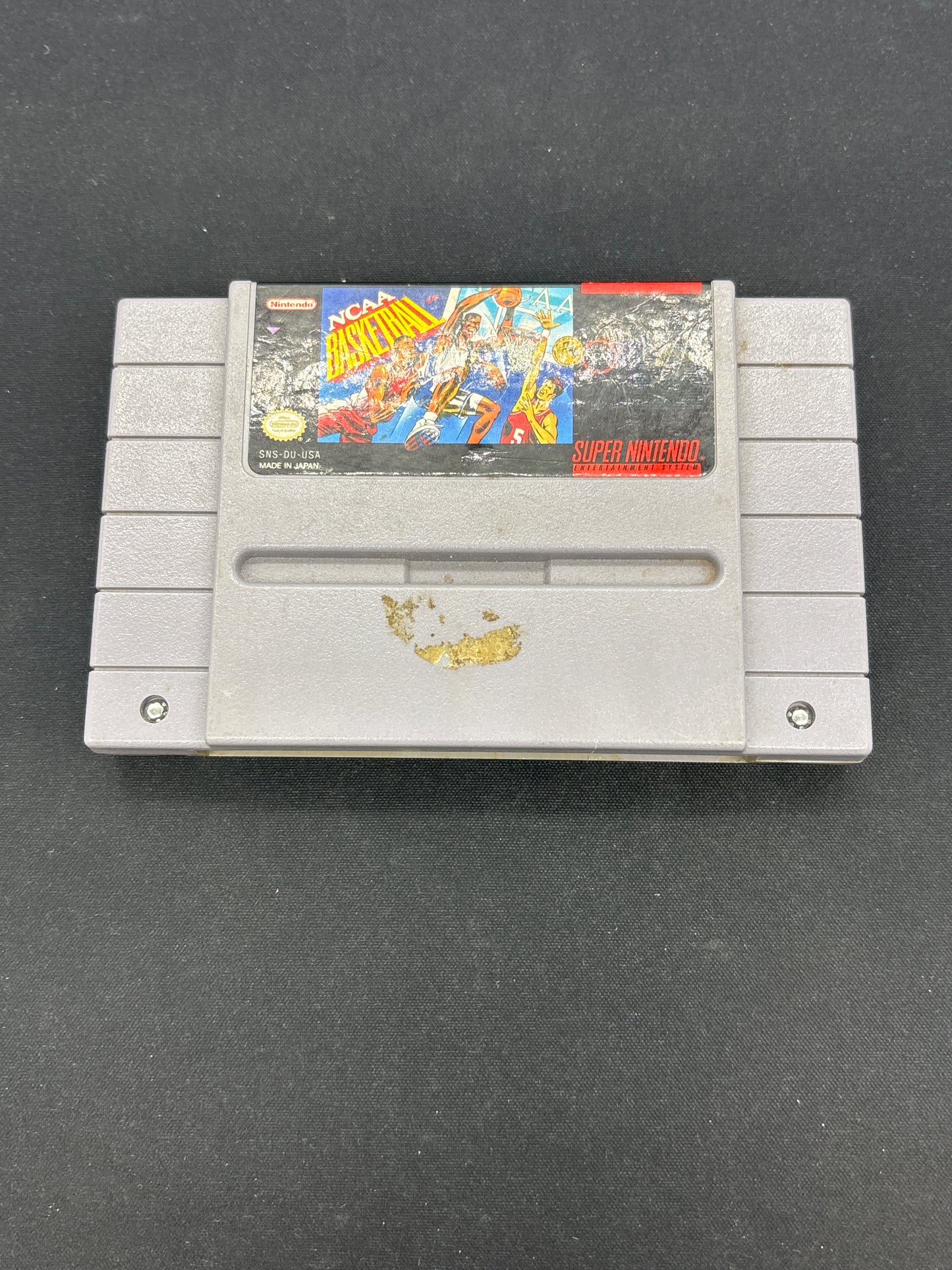 Auction Lot 165: SNES Video Game NCAA Basketball