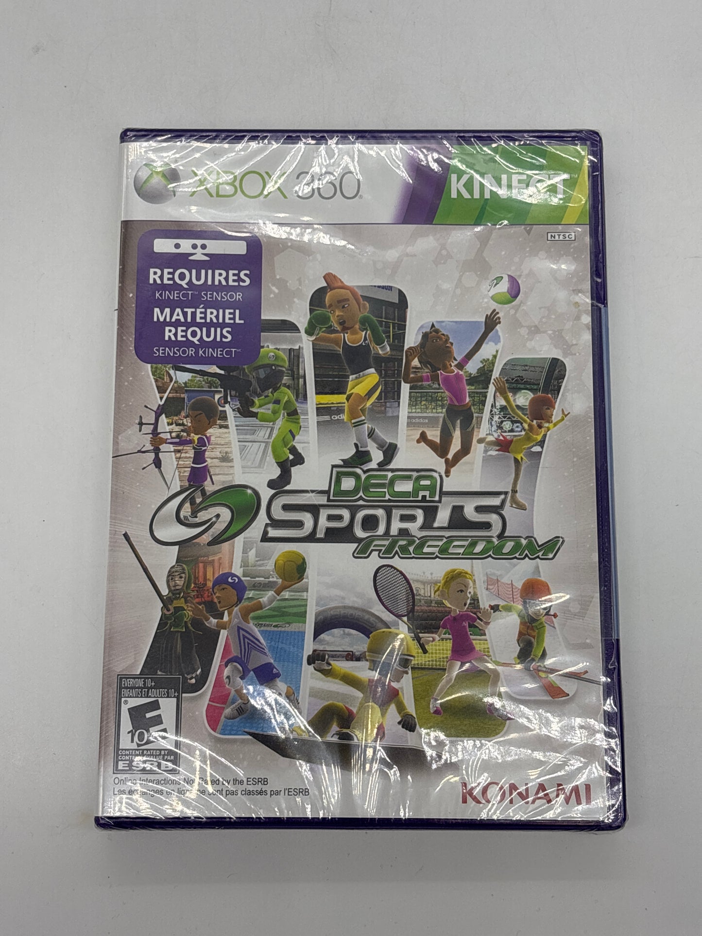 Auction Lot 163: Deca Sports Freedom Video Game XBOX 360 Sealed