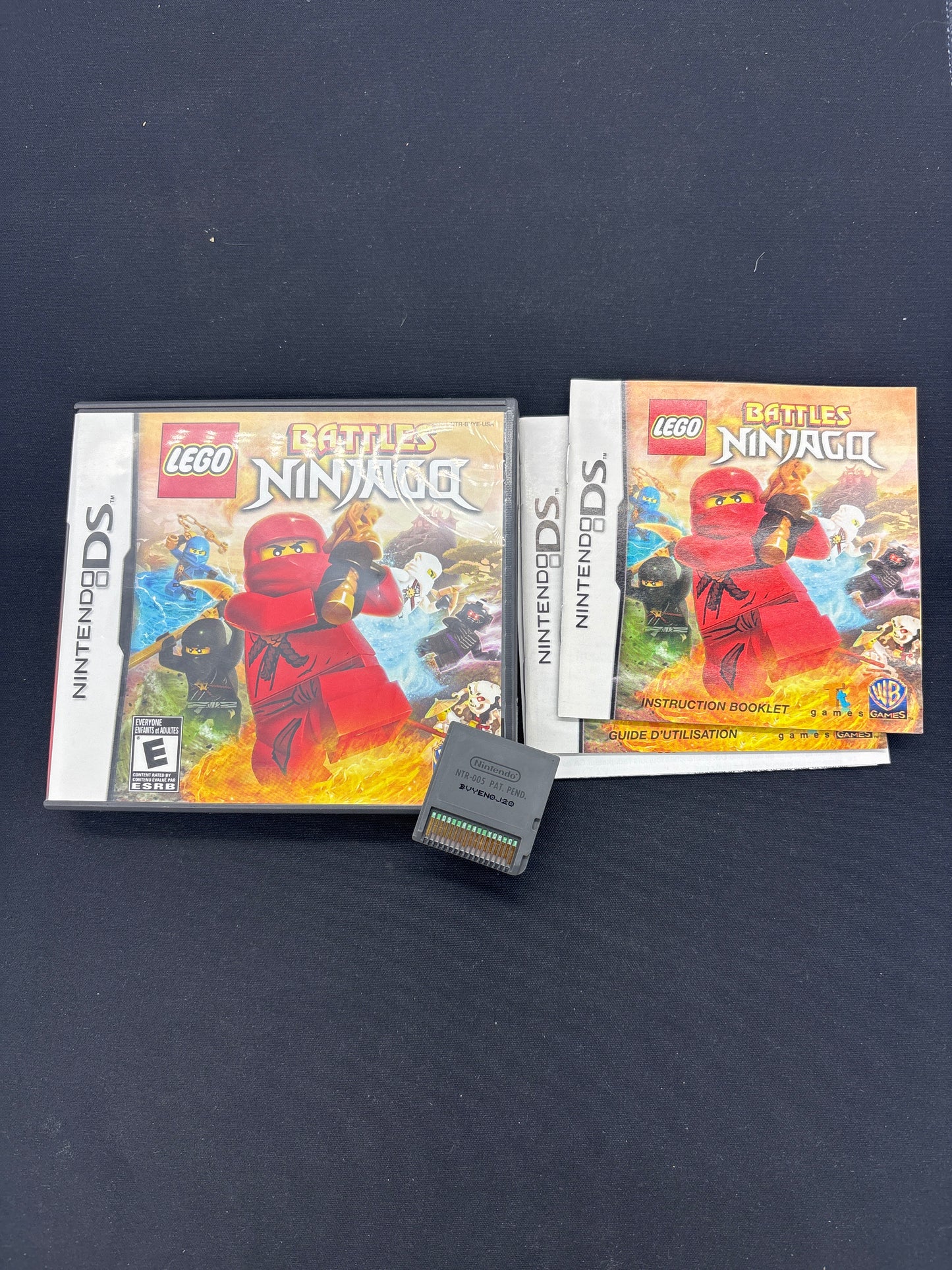 Auction Lot 60: Lego Battles Ninjago Video Game Nintendo DS CIB