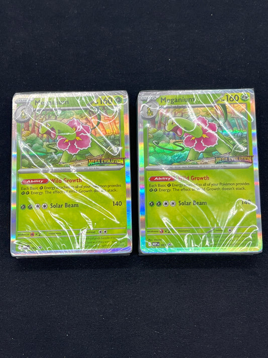 Auction Lot 314: Pokemon Cards Meganium Mega Evolutions Build and Battle Deck Sealed Lot