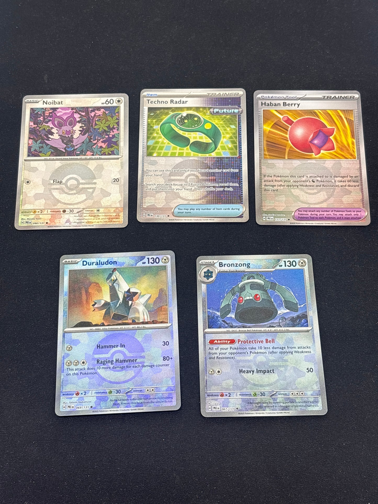 Auction Lot 389: Pokemon Cards Assorted Prismatic Evolutions Pokeball Holos Conditions Vary