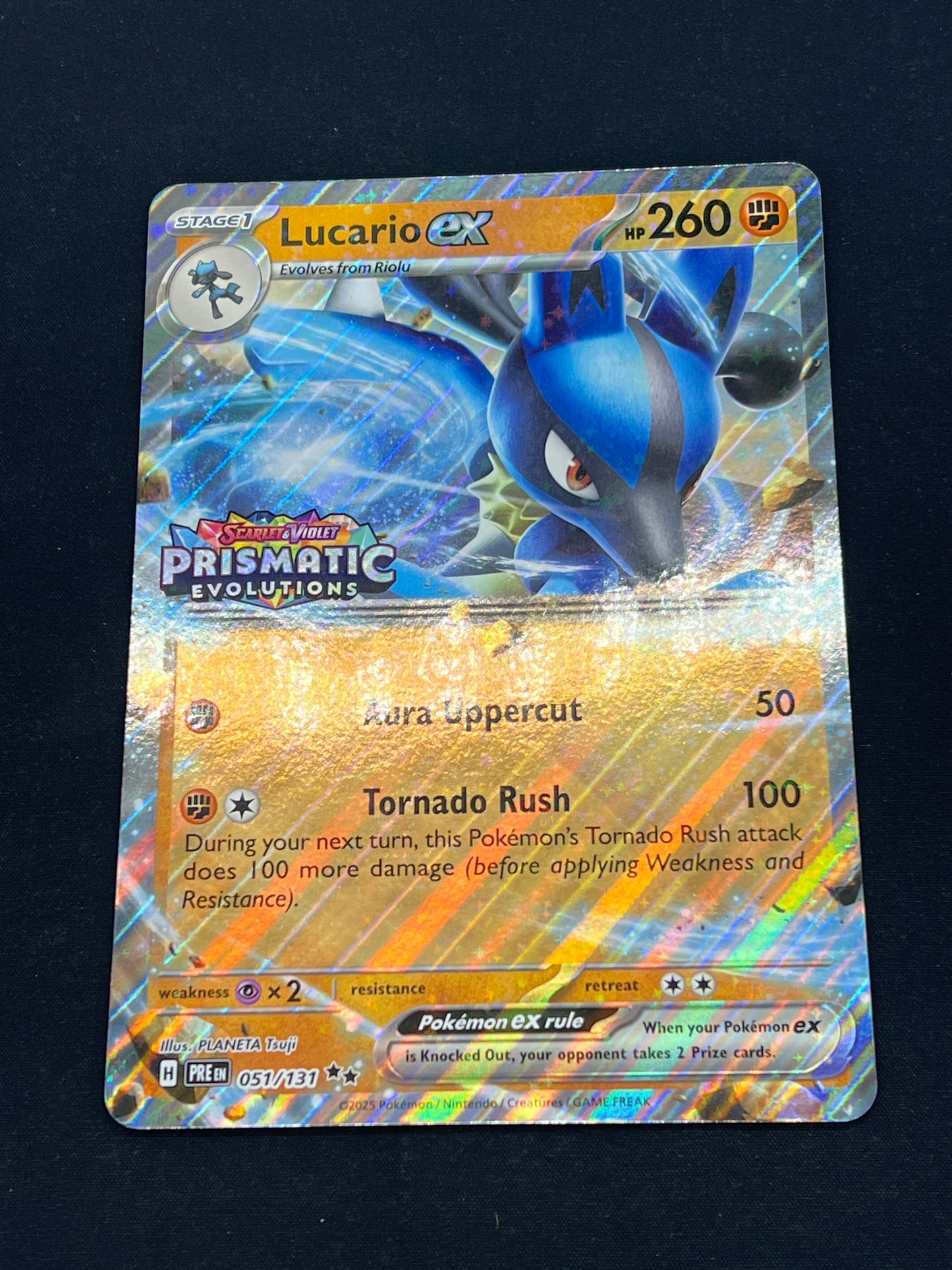 Auction Lot 294: Pokemon Cards Jumbo Prismatic Super Premium Box Lucario EX Condition Vary