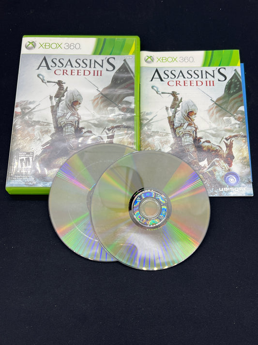 Auction Lot 307: XBOX 360 Assassin's Creed III CIB