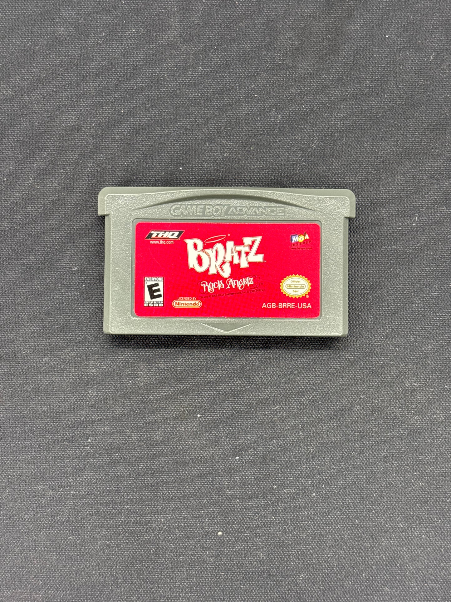 Auction Lot 122: Gameboy Advance Nintendo Bratz Rock Angelz Cartridge