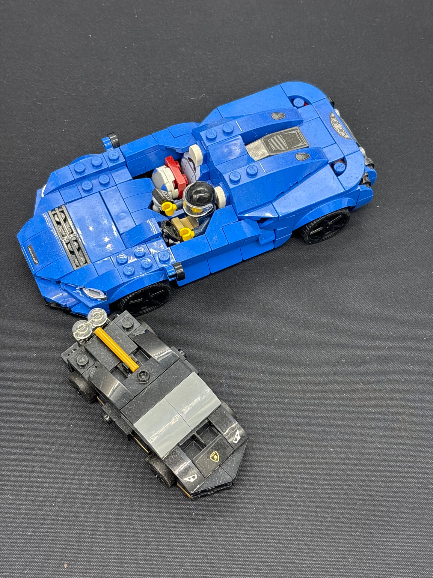 Auction Lot 232: Lamborghini Urus and McLaren Built Lego Lot