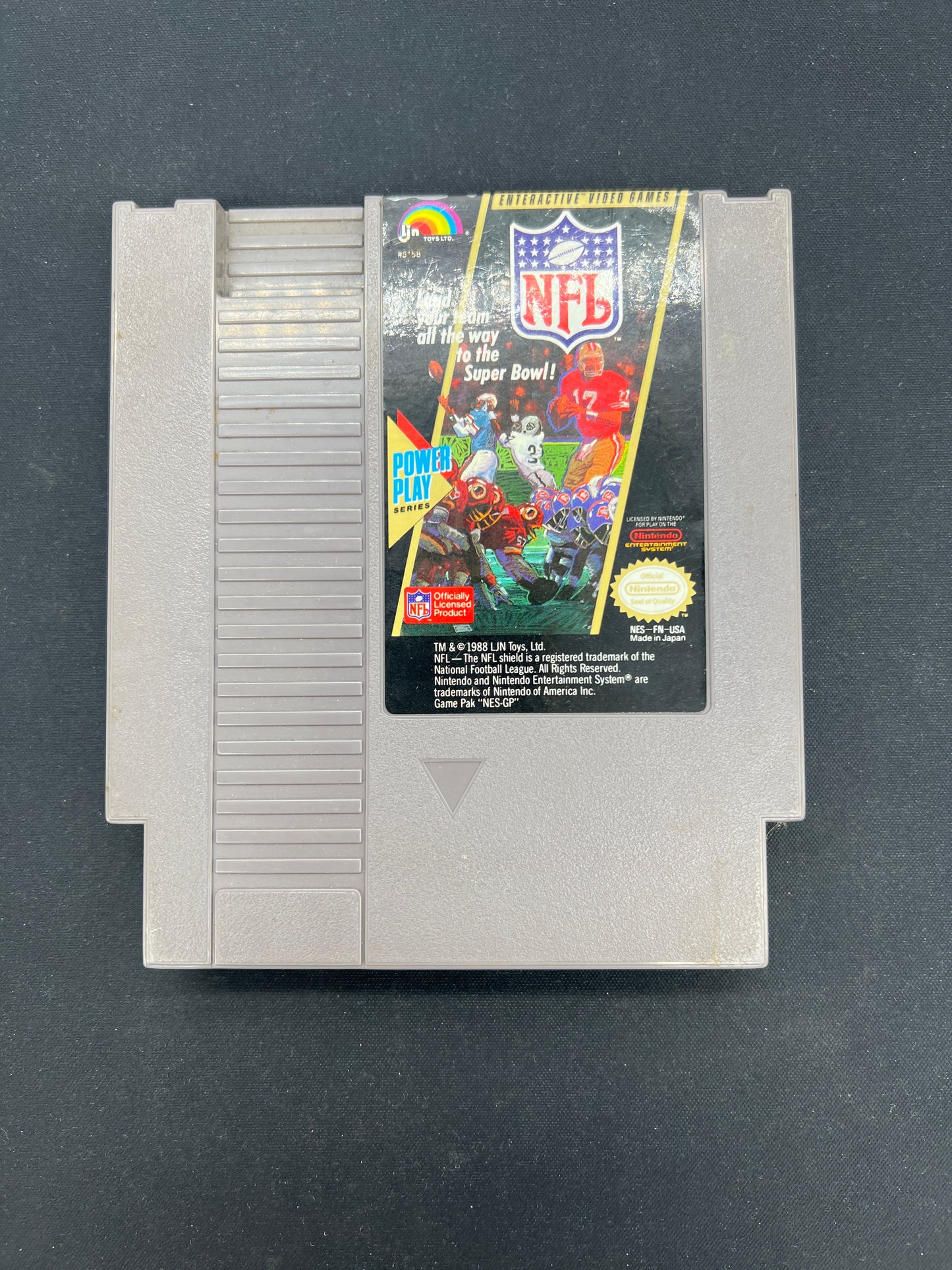 Auction Lot 101: NES Video Game NFL Loose